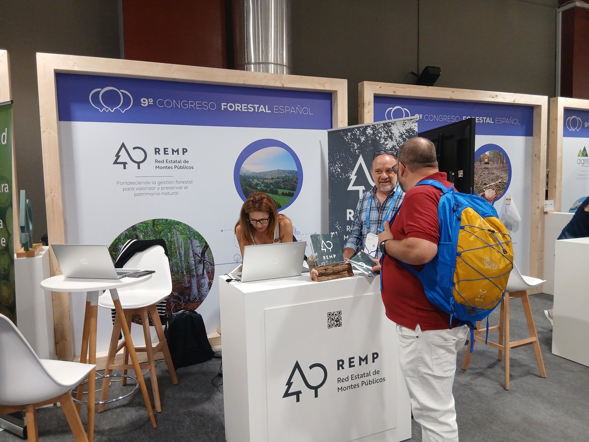 Hace una semana concluía el #9CFE, evento para compartir ciencia, gestión y emoción forestal. 

La #REMP fue punto de encuentro entre quienes gestionan los #montespúblicos. 

Más info: remp.es/noticias/reenc…

@fbiodiversidad <a href="/congresoforesta/">Congreso Forestal Español</a> 
#ProyectosPRTR #PlanDeRecuperación