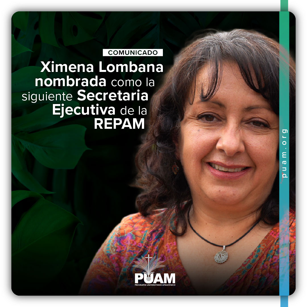 🎉 ¡Felicitamos con alegría a Ximena Lombana por su nombramiento como futura Secretaria Ejecutiva de la <a href="/repam_amazonia/">REPAM</a>! 🌱

Su compromiso con la #Amazonía, los derechos humanos y la ecología integral inspira y anima nuestro camino sinodal. Comunicado en bit.ly/44h3ZOK.