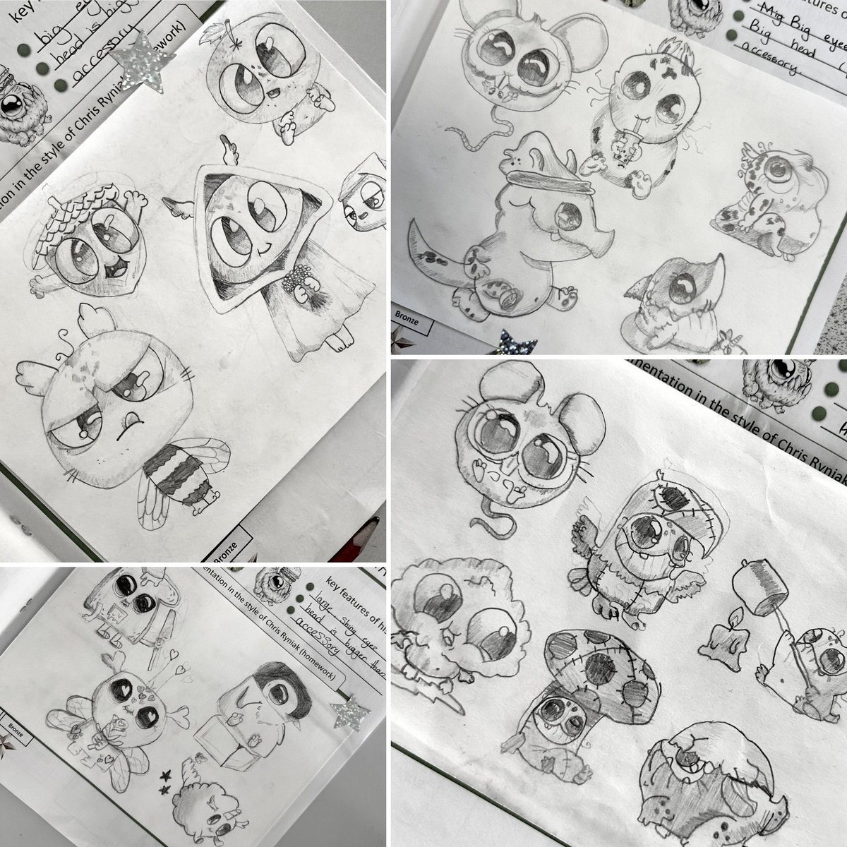 ADT@ Stanborough (@stanb_adt) on Twitter photo Year 7 graphics homework- monster designs inspired by <a href="/ChrisRyniak/">C h r i s R y n i a k</a> <a href="/StanboroughS/">Stanborough School</a> Year 7 graphics homework- monster designs inspired by <a href="/ChrisRyniak/">C h r i s R y n i a k</a> <a href="/StanboroughS/">Stanborough School</a>