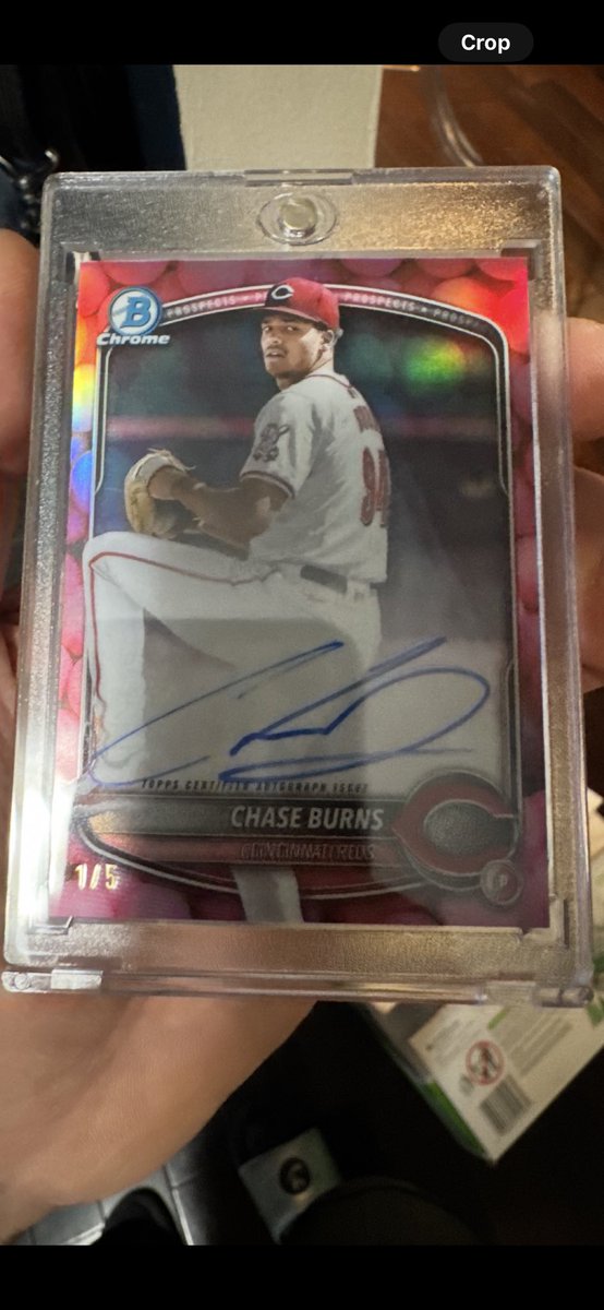 SalCal19's tweet photo. @CardPurchaser @Topps @Reds 

Happy MLB debut, Good Luck !
Forza italia… 🇮🇹 https://t.co/RMhXyP05H1