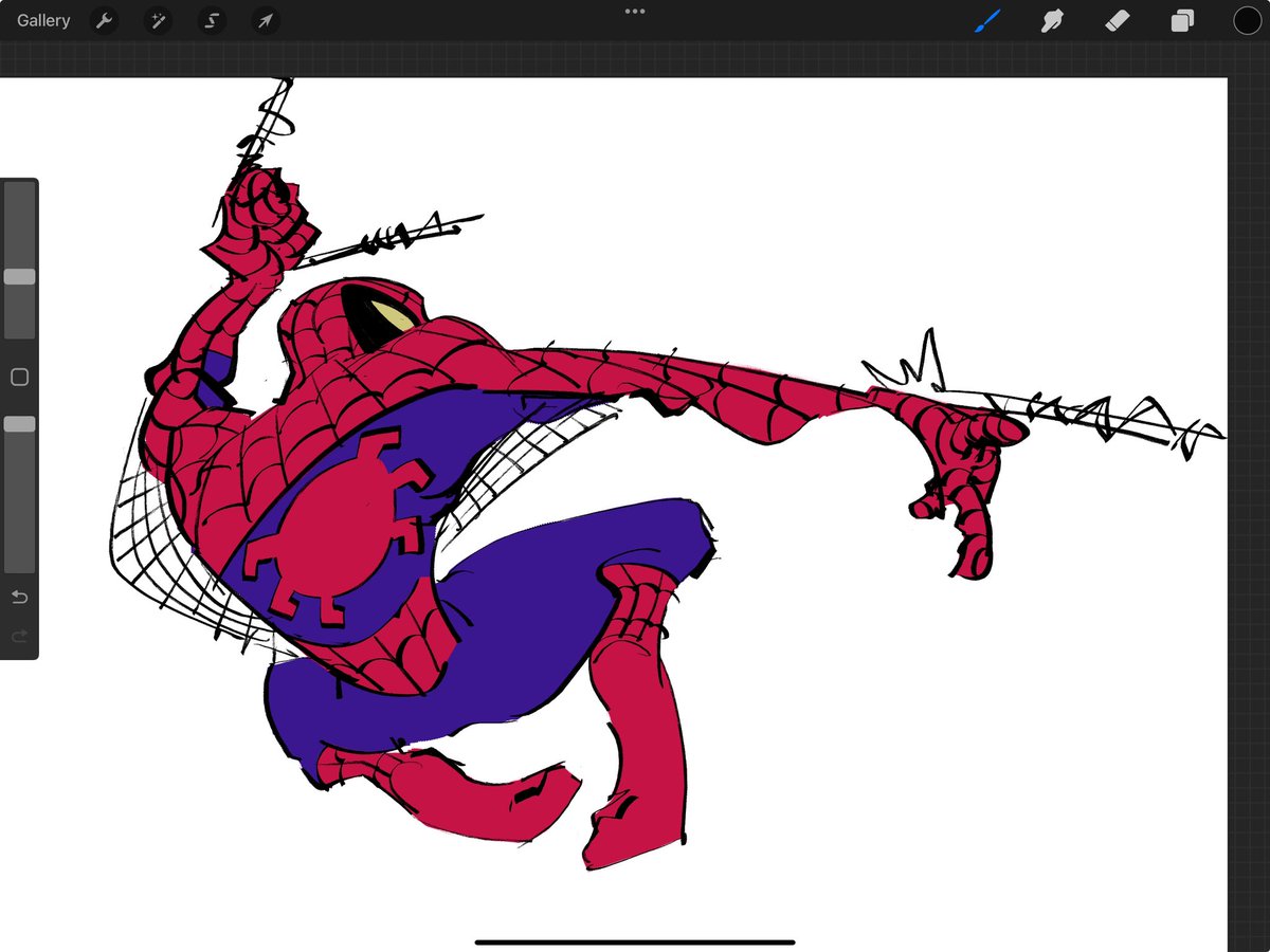 quick spidey sketch