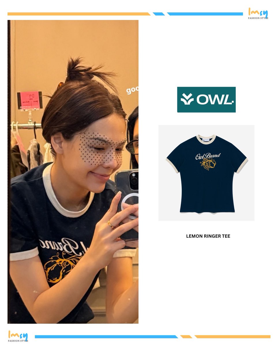 250625 | SONYA Instagram Story Update
HARMONY SECRET Q9

#OwlBrand
👕 Lemon Ringer Tee

#HarmonySecretQ9
#HarmonySecret
 #SonyaSaranphat
#LMSY #ลูกหมีซอนญ่า
#LMSYStyle