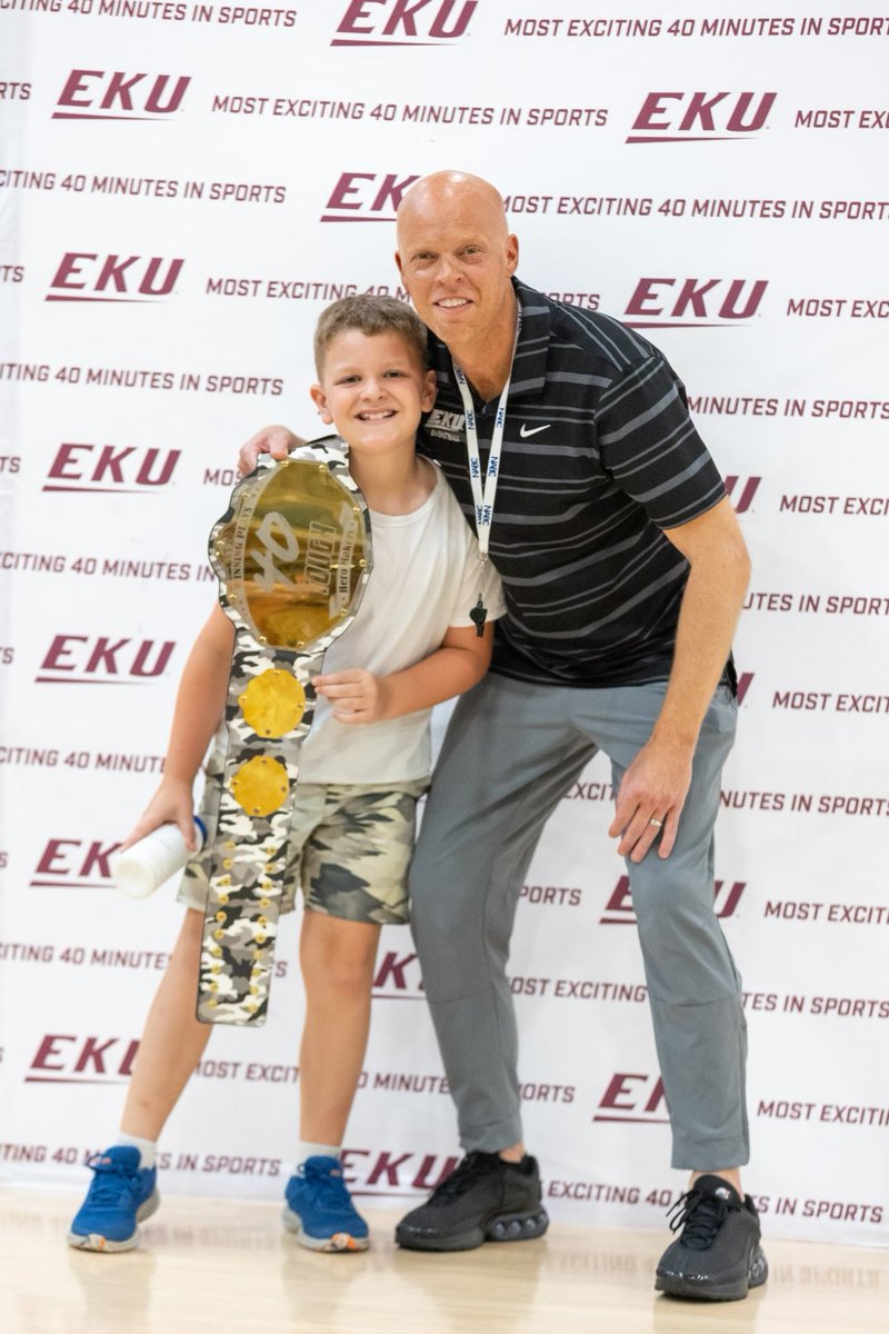 EKUHoops's tweet image. Most Exciting Camp in the country in Richmond this week!
All smiles!