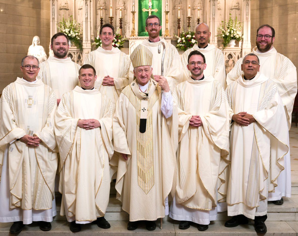 Jesuit News (@jesuitnews) on Twitter photo Congrats to the seven Jesuits, including six <a href="/MidwestJesuits/">Midwest Jesuits</a>, who were ordained on June 14 at St. Ita Church in Chicago: Jesuits Frs. Matthew Ippel; David Inczauskis, Jack McLinden, Natnael Antonio, James Kennedy, James McGivney & Christopher Williams.
➡️ jesuits.org/ordination Congrats to the seven Jesuits, including six <a href="/MidwestJesuits/">Midwest Jesuits</a>, who were ordained on June 14 at St. Ita Church in Chicago: Jesuits Frs. Matthew Ippel; David Inczauskis, Jack McLinden, Natnael Antonio, James Kennedy, James McGivney & Christopher Williams.
➡️ jesuits.org/ordination
