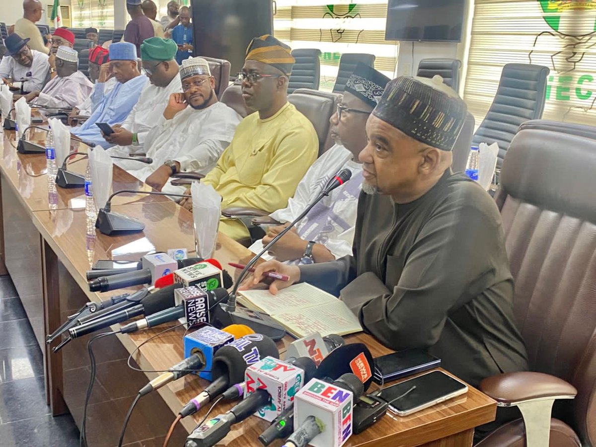 PDP Chieftains, INEC Meet Over Status Of National Secretary