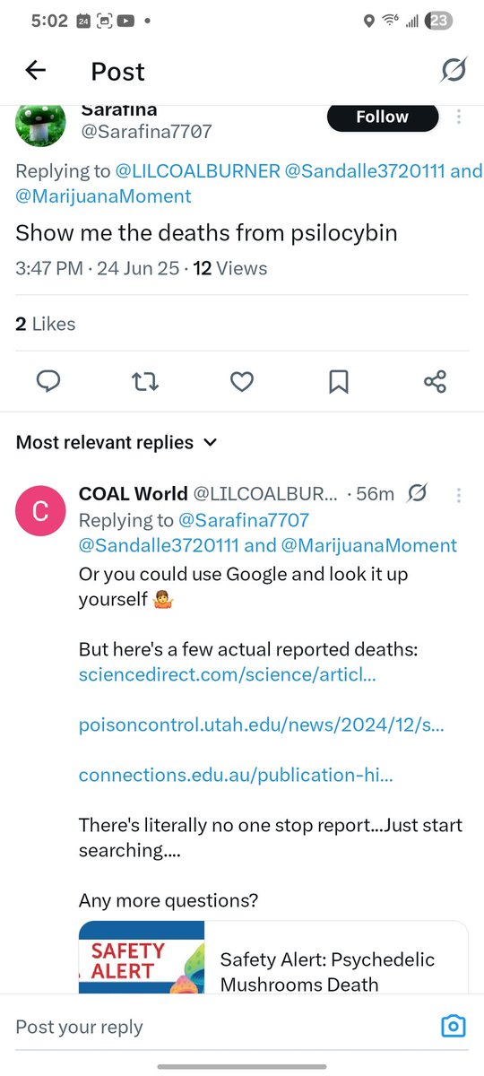 COAL World tweet media