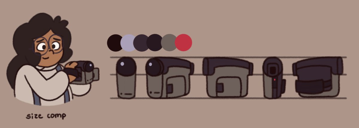 scoutscartoon's tweet image. Lights, Camera, ACTION!! 🎬✨

#scoutscartoon #indieanimation #propdesign