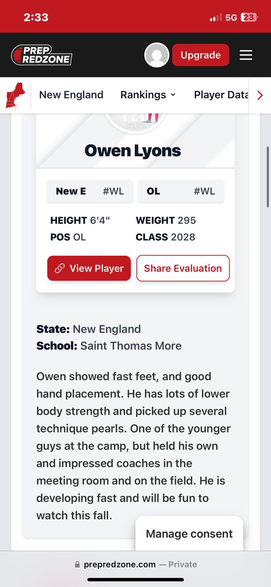 Thank you <a href="/Big____Homie/">Big____Homie</a> and <a href="/PRZNewEngland/">Prep Redzone New England</a> for the write up I had a great time down in Louisiana last week!

<a href="/coach_Big_Homie/">Amal Scott</a> 
<a href="/PhilipSimplicio/">Philip Simplicio</a> 
<a href="/martin_manson3/">Martin Manson Jr.</a> 
<a href="/STMCT_Football/">St. Thomas More Football</a>