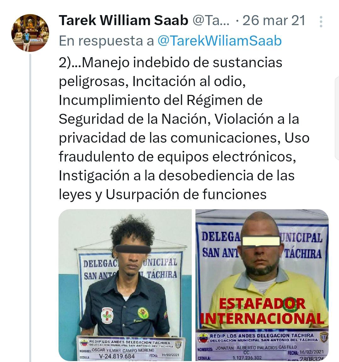 claumgta's tweet photo. Un aplauso para el ciudadano Jonatan Palacios que demuestra que la hipocresía puede ser un arte.
Jonathan Palacios Inmoral https://t.co/7cDA3xTDYn