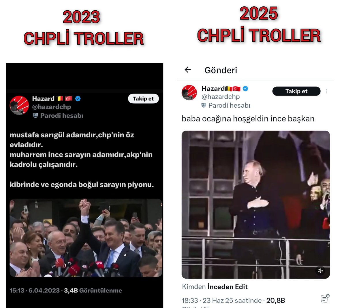 Gel demiş, gelemem ki.