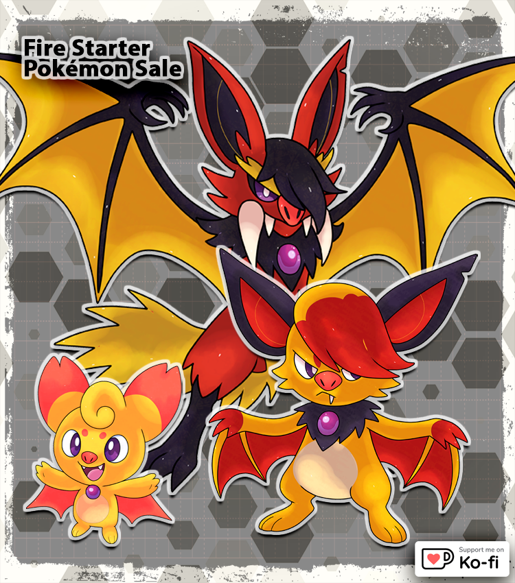 NikaiRegion's tweet photo. ✨ New Pokémon Starters Added!
I've just uploaded new Pokémon Starter to my Ko-fi shop!
https://t.co/FtUL57ikS9
#PokemonOC #PokemonStarter #OriginalPokemon #KoFiShop #Adoptables #ArtSale #Adopt #AuctionArt #Fakemon #CreatureDesign #KoFiArtist #ArtAuction #StarterPokemon #sale https://t.co/UyHgd5pf3I
