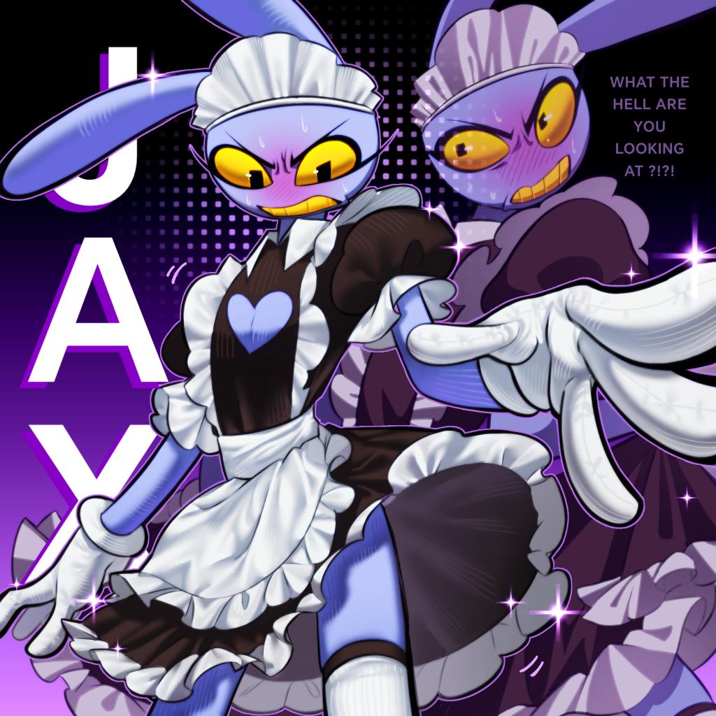 ✨💜 JAX MAID 💜✨
Isn't she a lovely maid? 🤭

#Fanarts #TADC #TADCJax #TADCEp5 #TADCJaxmaid #maidjax #maid