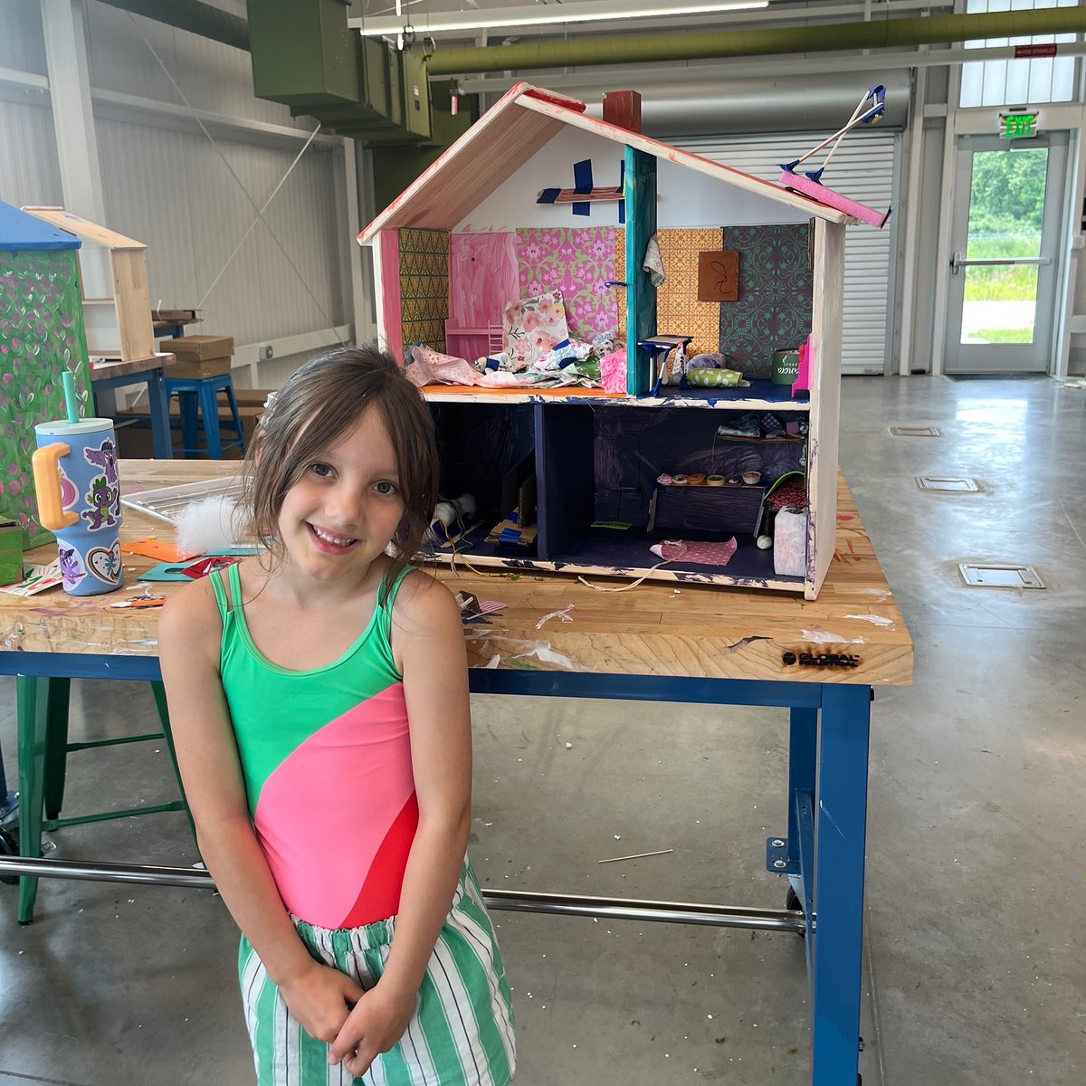 Wallpaper?  ✅ 3D printing?  ✅ ✅ These Girl Scouts are engineering their dreamhouses with creativity, tech skills, and a whole lot of STEM power! 🏠✨ Go Girl Scouts! Via: GirlScoutsOH