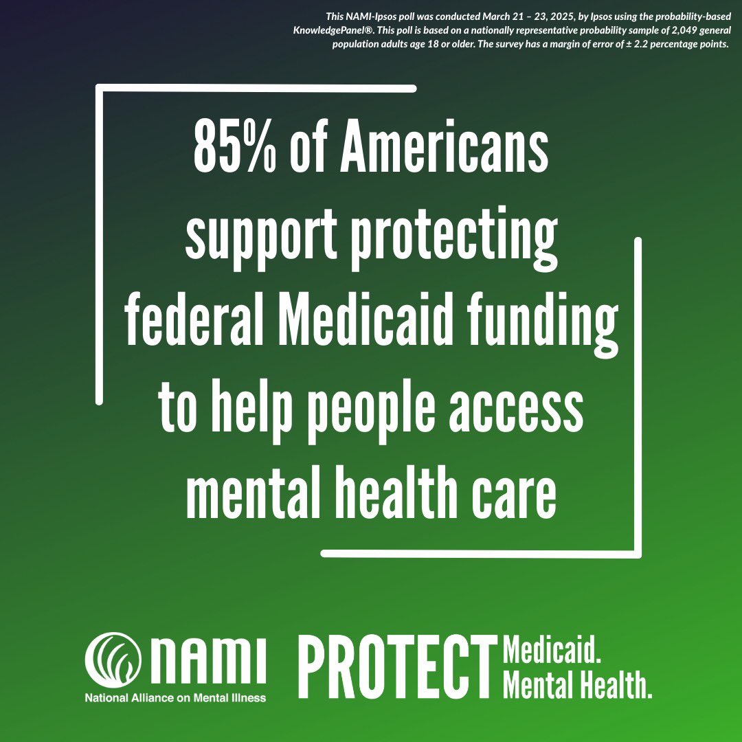 The fight to prevent drastic funding cuts is not over. The Senate could start voting as soon as Thursday - Senators need to hear from you TODAY. Act Now: NAMI.quorum.us/campaign/12687…