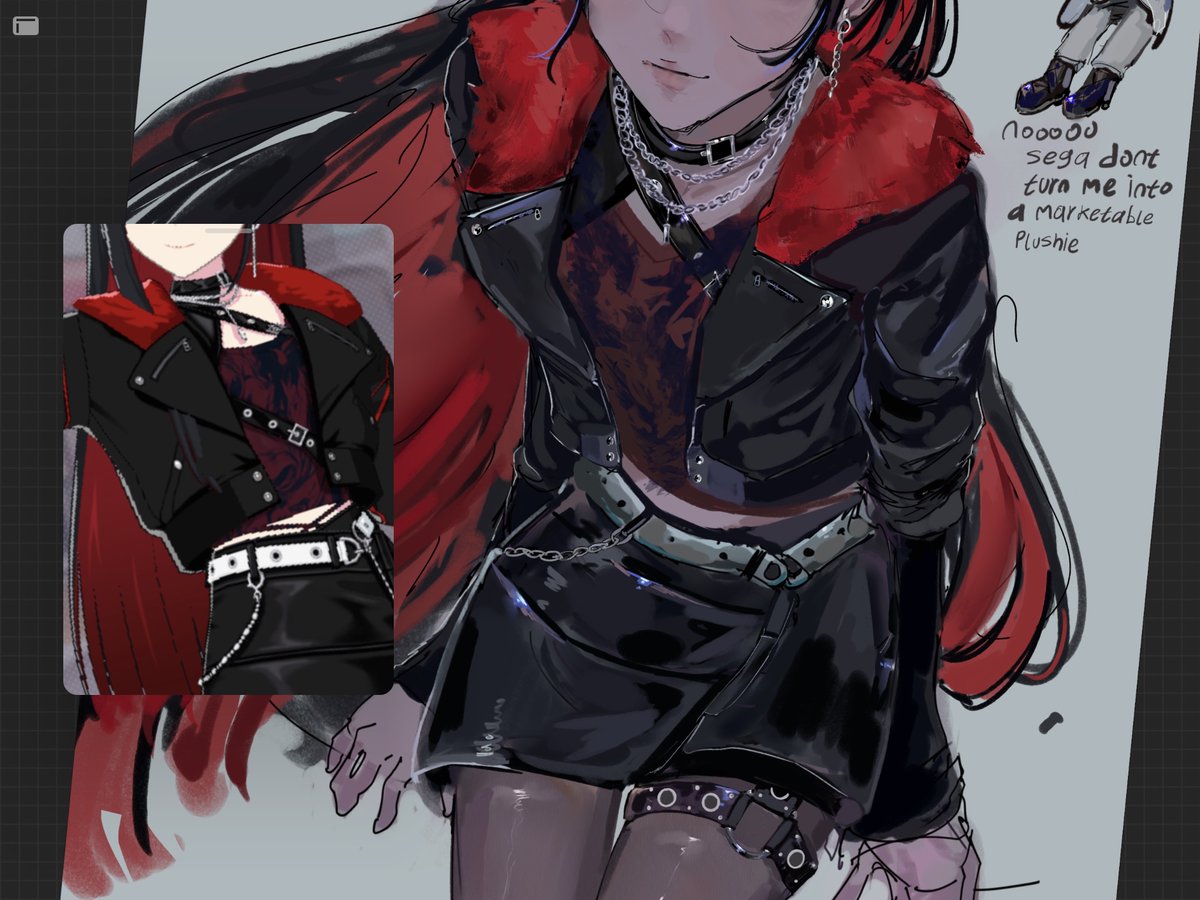 oliveprototype's tweet image. '_`❤️ #白石杏 #prsk_FA #絵描きさんと繋がりたい #アート #artmoots