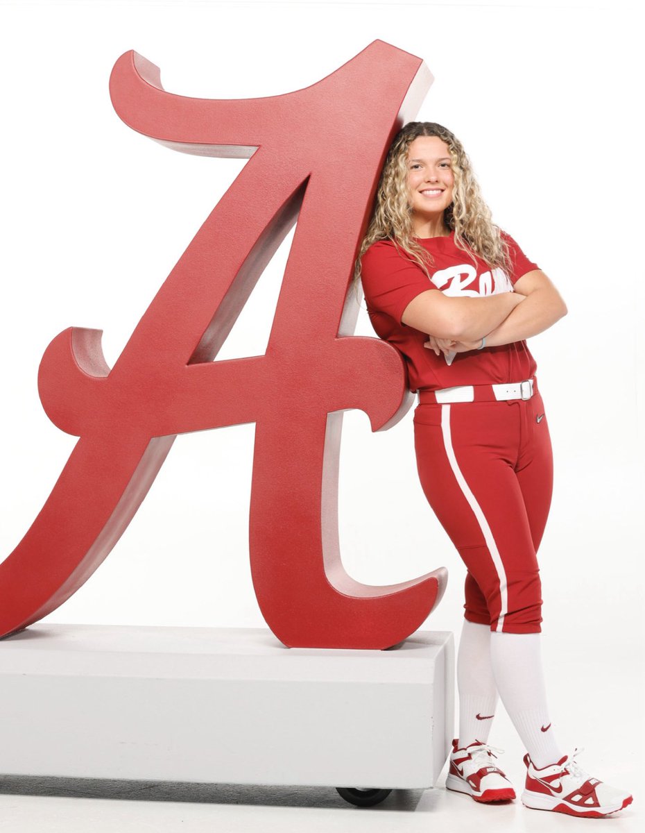 Infielder Brooke Wells is transferring to Alabama. After an impressive rookie year at Houston, Wells has three years of eligibility remaining.

<a href="/BrookeWells_3/">𝓑𝓻𝓸𝓸𝓴𝓮 𝓦𝓮𝓵𝓵𝓼🥎2024</a> x <a href="/AlabamaSB/">Alabama Softball</a>

More on Brooke👉 d1softball.com/brooke-wells-t…
Transfer Tracker👉 d1softball.com/transfer-track…