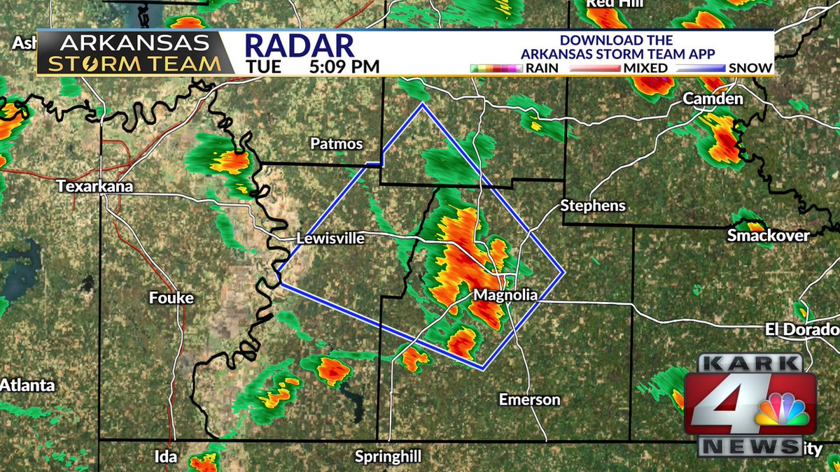A Special Weather Statement has been issued for Columbia, Lafayette, Nevada County for strong winds and hail.  This is in effect until Jun 24 5:45PM.  Stay with the Arkansas Storm Team for the newest information. #ARWX #ARStormTeam