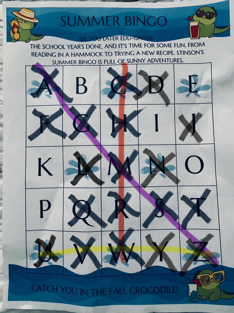 Vcampbell678's tweet photo. “U” is for Umbrellabird…the street name of where I used to live!  Who says you can’t go home again? 🌳✨ It holds so many memories! The wind chimes in the backyard are my favorite, but those mosquitoes? Not so much! 🦟💔 Bingo!!!#StinsonSummer #StinsonSummer #SkyhawkSummer https://t.co/mOR1XyLMBC