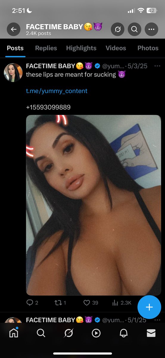 albert559_'s tweet photo. GUYS DO NOT GET FOOLED BY @yummy_content it’s a fake account ‼️ 

The guy who runs that account goes by the name of Charles Walker and his real
number is +12174806165 
 Don’t get scammed my
peeps. 

The real model account is @sassymandy ! https://t.co/FqHKTSRfTk