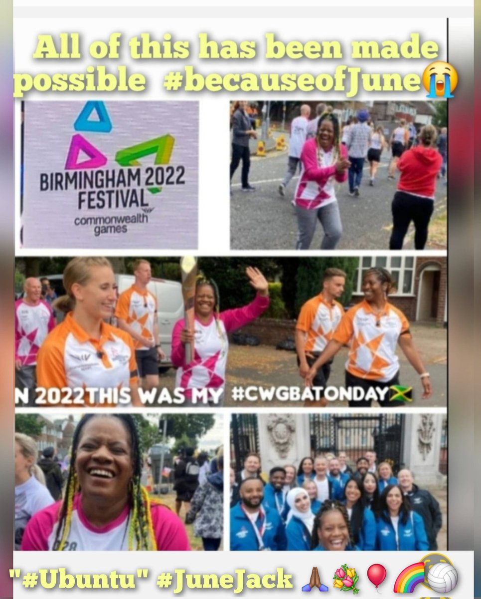 InTheChatTime's tweet image. I was 1 of 14 of 350 nominees to be  chosen as #HometownHero for grassroots netball.We did the recording, 10 mins from where June lived in Bham. I thought  of her the whole  time we filmed. June would have loved #CWG #BackToNetball, #WalkingNetball. All this👇🏾 #becauseofJune😭🏐