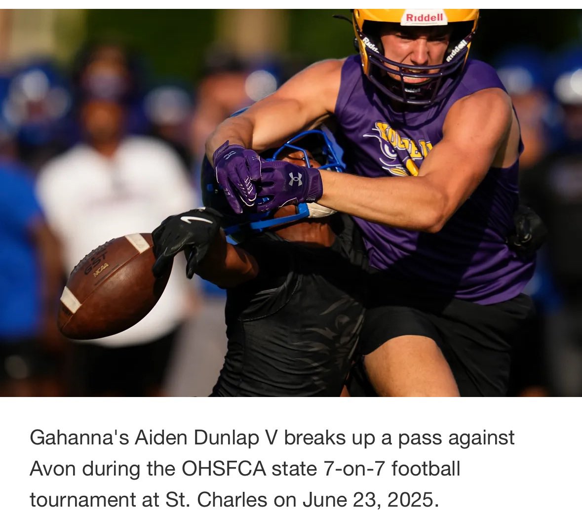 Ayden Dunlap 2028 (@successfulayden) on Twitter photo No Fly Zone 🚫
Thank you Columbus Dispatch <a href="/DispatchAlerts/">Columbus Dispatch</a> for the love‼️
<a href="/gahannafootball/">GahannaFootball</a> No Fly Zone 🚫
Thank you Columbus Dispatch <a href="/DispatchAlerts/">Columbus Dispatch</a> for the love‼️
<a href="/gahannafootball/">GahannaFootball</a>