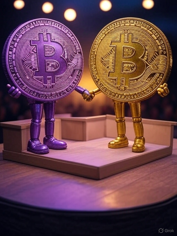 $PBTC X $BTC

A winning team. Driven by community, utility, and innovation. 🟣🚀