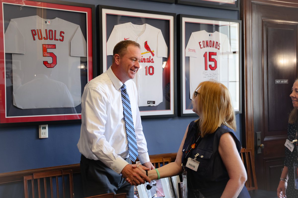 It was a privilege to hear from several family members of fallen Missouri firefighters today. I am truly grateful for their sacrifice and commitment to supporting Missouri’s first responders.