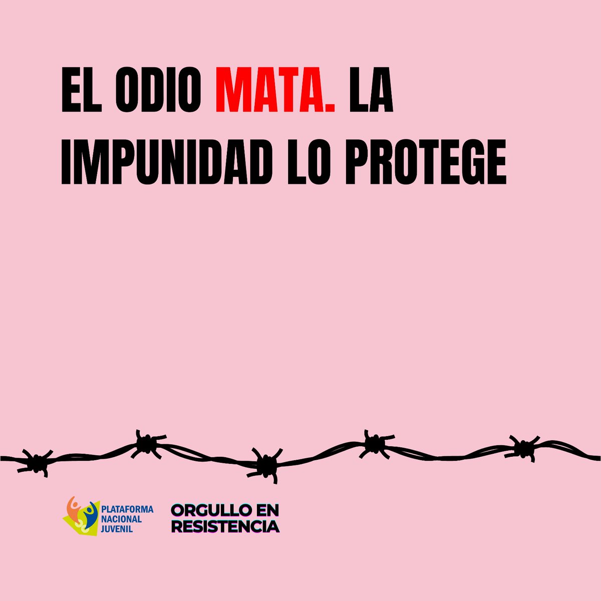 En Nicaragua, las personas #LGTBIQ+ viven bajo amenazas constantes. Los crímenes de odio siguen en la impunidad. Denunciarlo es resistir. 
#OrgulloEnResistencia