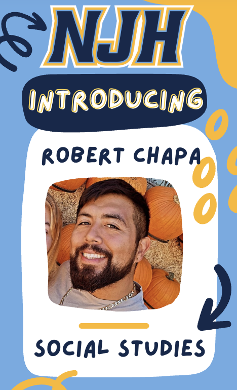 📣 Exciting News Hawk Nation! Help Us Welcome Our New Social Studies Teacher! 📣 We are thrilled to introduce the newest member of our school community —  Robert Chapa!!💙💛🩵 #Welcome #SchoolFamily #flyFIERCE #NJHawks #HawkNation #katyisd #welcometothekettle #juniorhighteacher