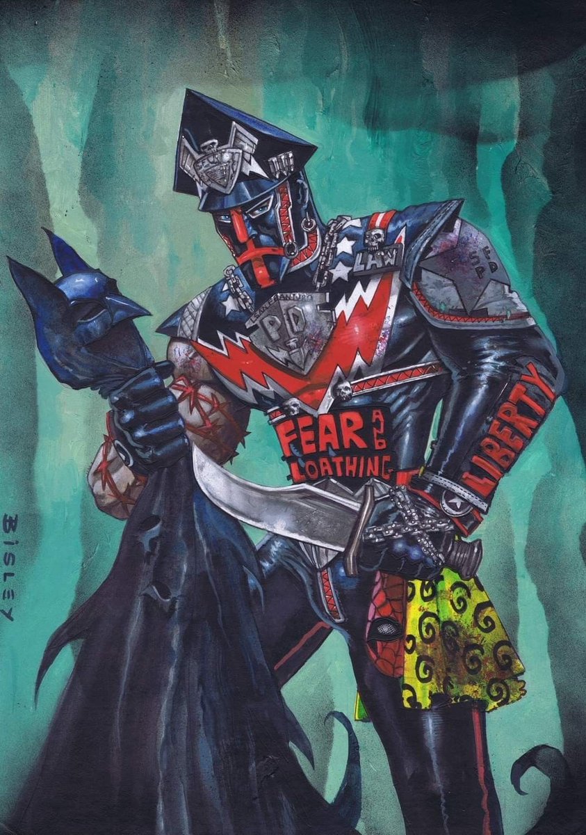 Marshal Law by Simon Bisley #ComicArt