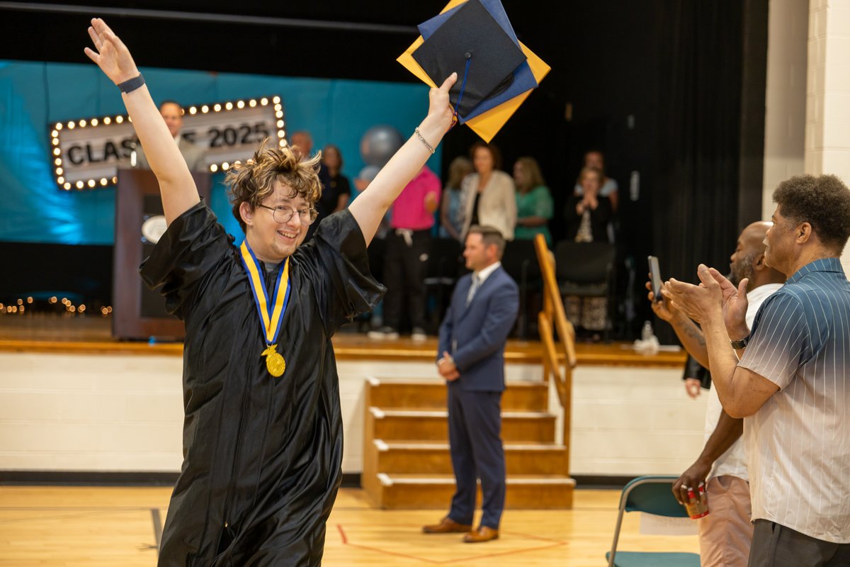 Gloucester County SSSD's Bankbridge Regional School graduation was a huge success and we congratulate the class of 2025! #njspecialservices