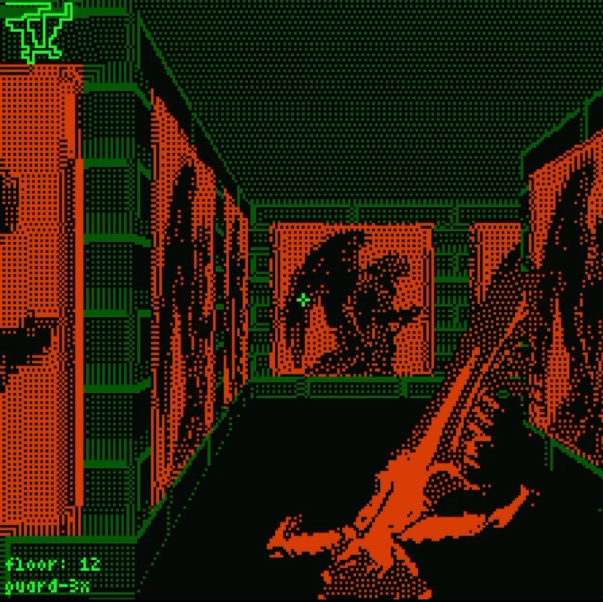 Dungeoneer guard-3x by <a href="/hahajohnx/">john provencher</a> 
On <a href="/FeralFile/">Feral File</a>