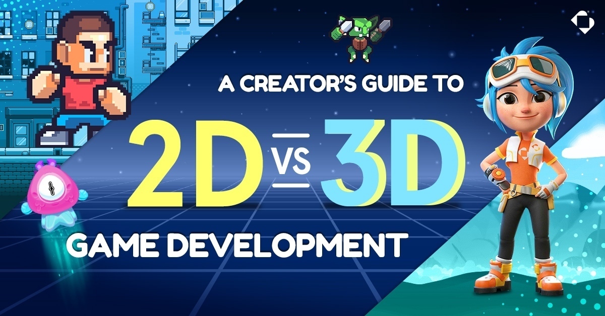 buildbox's tweet image. 2D or 3D? The style you choose can shape everything, your game's feel, performance, and even profits.

Not sure which to go with? 

This guide breaks it down→ ow.ly/YOcj50H7xAE

#GameDev #2Dgames #3Dgames #IndieDev #GameDesign