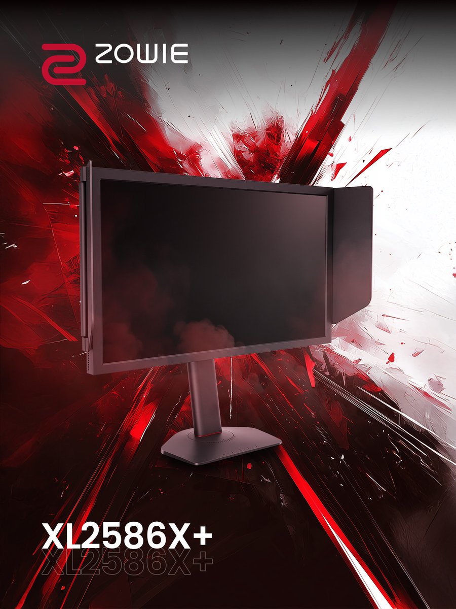 ¿Listo para romper los limites? 
El ZOWIE XL2586X+ LLEGA CON 600Hz reales: velocidad de otro nivel, fluidez que puedes sentir en cada movimiento.🔥
#ZOWIE #XL2586Xplus #GamingPro