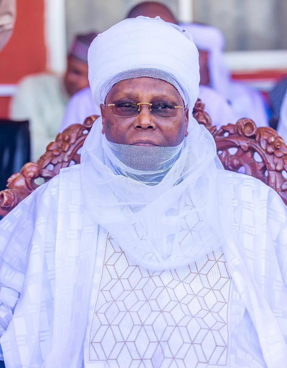 BREAKING: Adamawa Government, under Governor Ahmadu Fintiri, strips Atiku Abubakar of his Waziri Adamawa title, others also affected.
#gistlover
