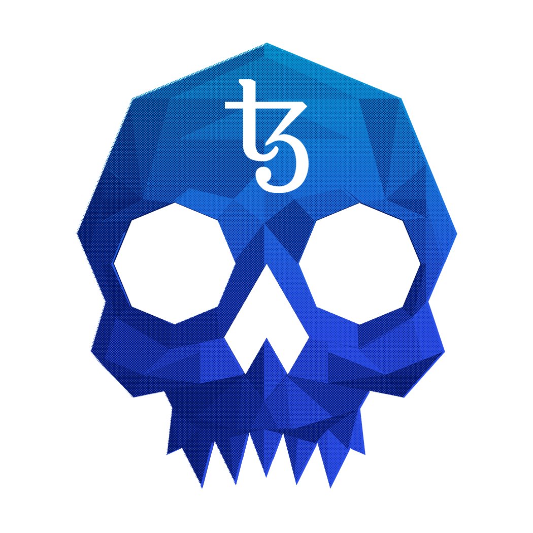 First Rain (@_firstrain_) on Twitter photo "Tezos Skull Sticker" by our very own favorite dark artist <a href="/DarkWheelNFT/">DarkWheel.tez | Rick Kitagawa (he/him)</a>
Get em here for 1 $XTZ:
objkt.com/tokens/KT1L1K7… "Tezos Skull Sticker" by our very own favorite dark artist <a href="/DarkWheelNFT/">DarkWheel.tez | Rick Kitagawa (he/him)</a>
Get em here for 1 $XTZ:
objkt.com/tokens/KT1L1K7…