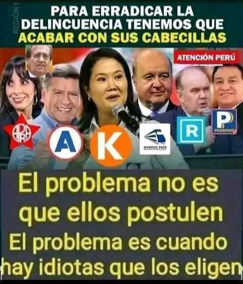 tumbesbolibar7's tweet photo. Solo recuerda sus rostros a la hora de votar. Por ellos, jamás. O nunca más. https://t.co/E5qtDevrYH