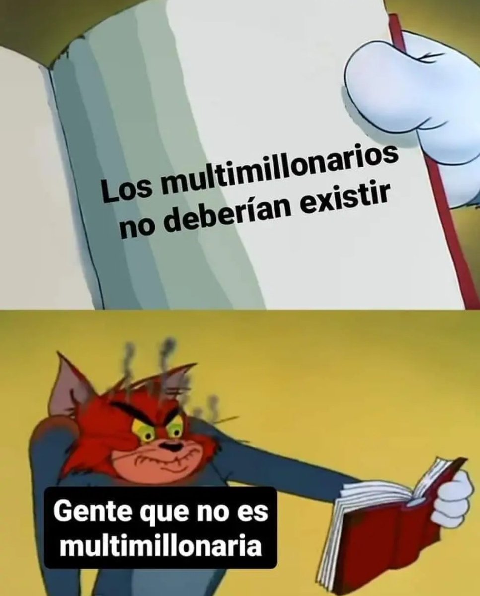 JuradoRapaz's tweet photo. Proponen creaer un impuesto del 1% para los millonarios y hay unos pobres alcahuetes quejándose https://t.co/8KowEiiKNR