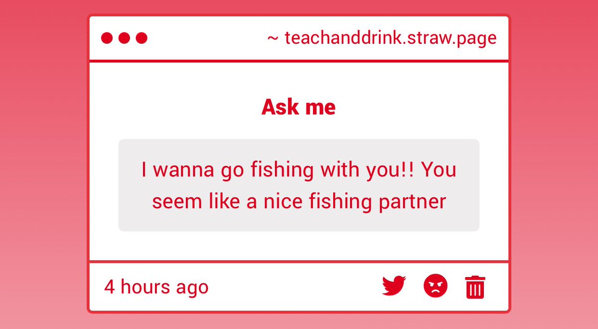 AlcoholTeaching's tweet image. Id love to go fishing. Does Thursday work?