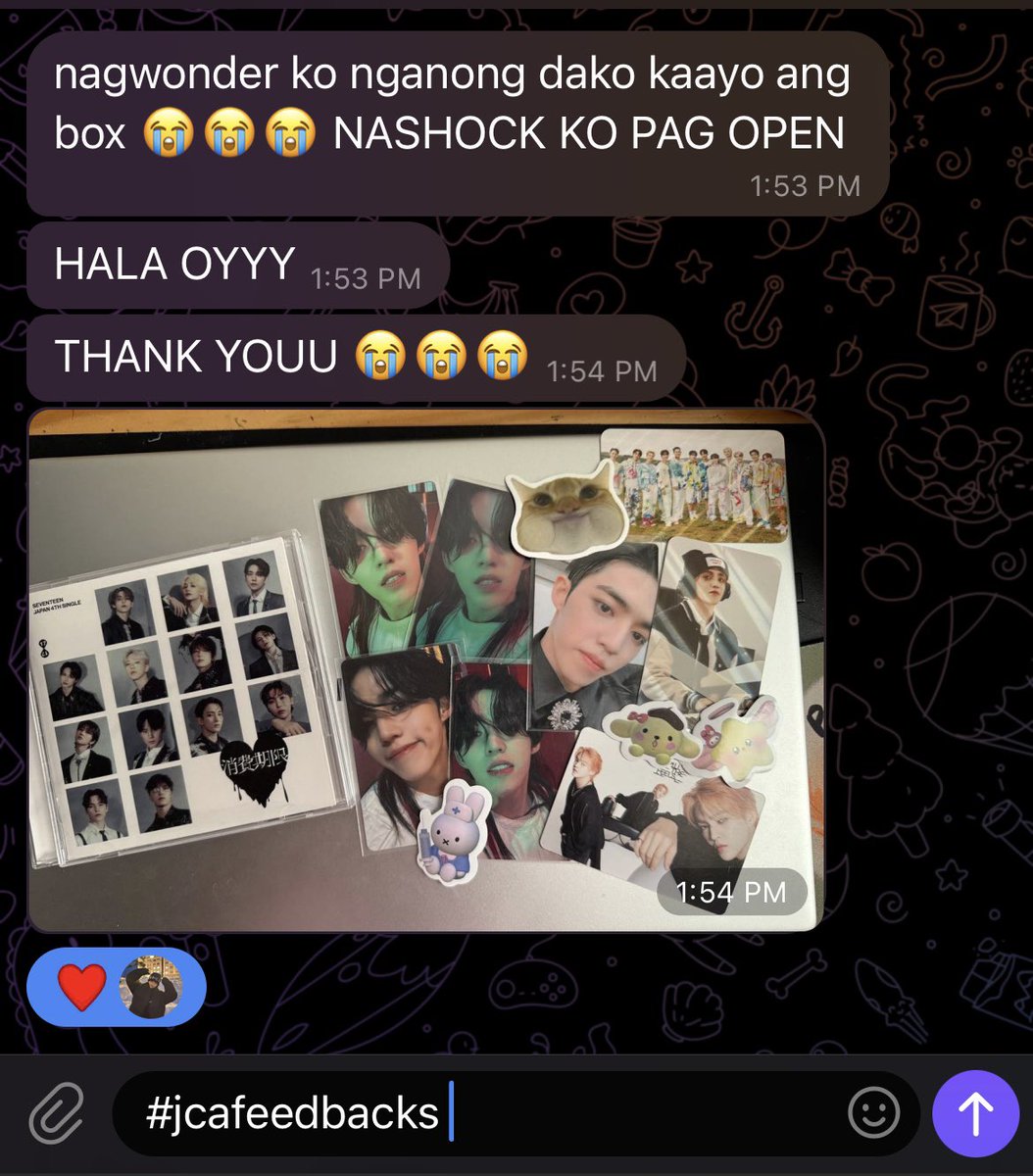 coupsrae's tweet photo. month of april, may and june budolz (1/6) thank you for trusting 🫶

#jcafeedbacks https://t.co/EUVd50TwiB