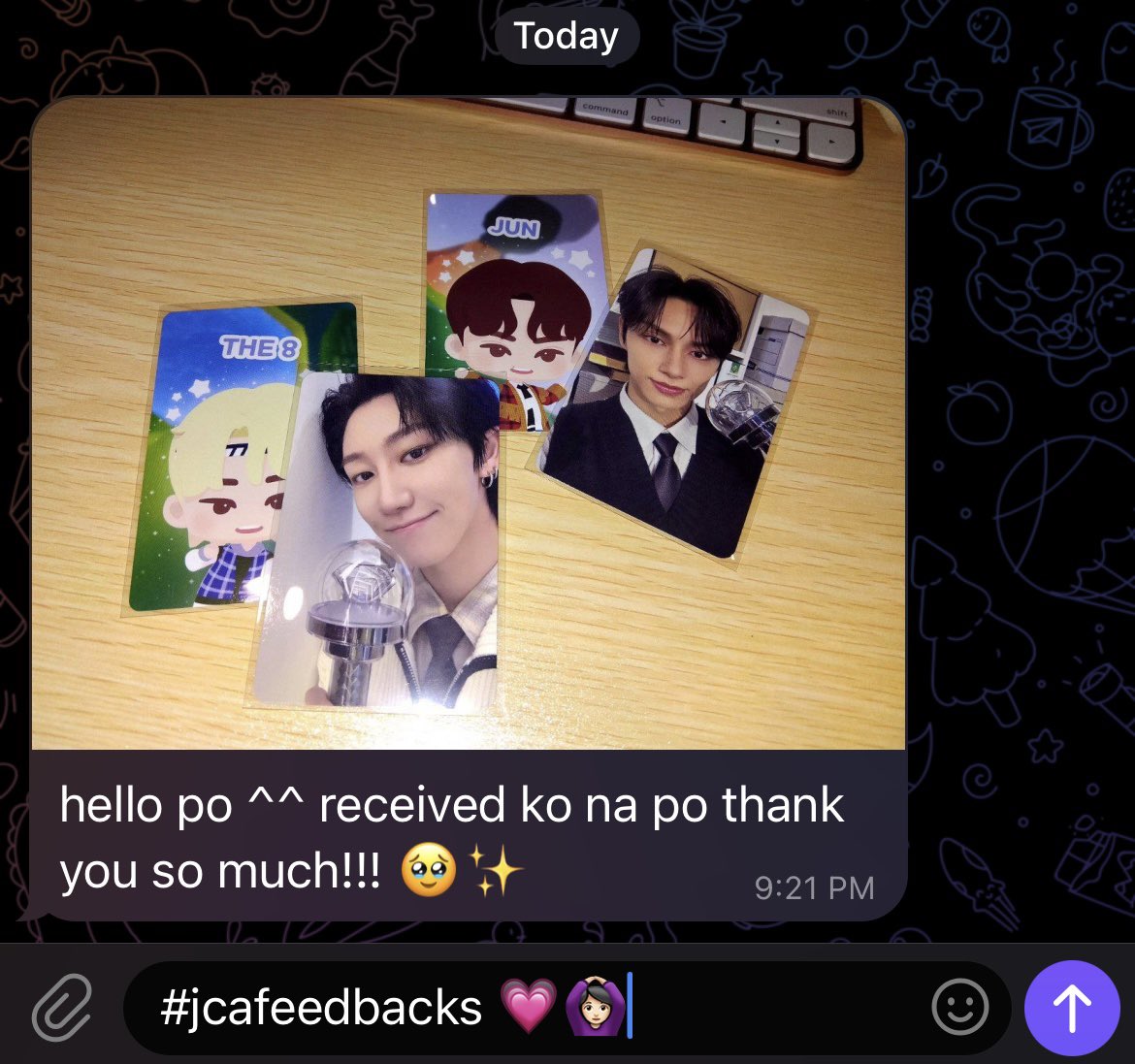 coupsrae's tweet photo. month of april, may and june budolz (5/6) thank you for trusting 🫶

#jcafeedbacks https://t.co/ofYHNwr2F3