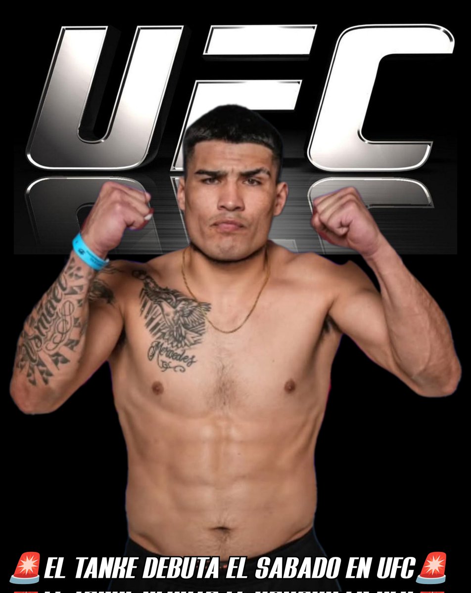 ClubDeLasMMA's tweet photo. Atención Chile 🚨🚨

El tanke Ewert 🇨🇱 hará su debut en UFC este sábado ante la baja de Dumas

El chileno enfrentará a otro debutante e invicto Jackon McVey (6-0)

Informó primero @mma_kings https://t.co/PdfGPyj2SJ