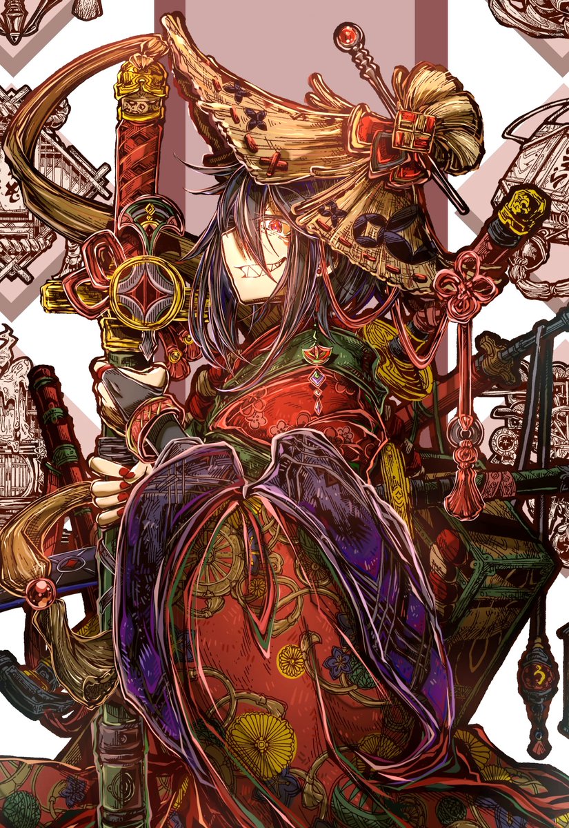 itigoore063's tweet image. 人物もあと少しで塗り終わりです
後、後ろの小物や背景も塗ります
まだ先が長いです
#イラスト