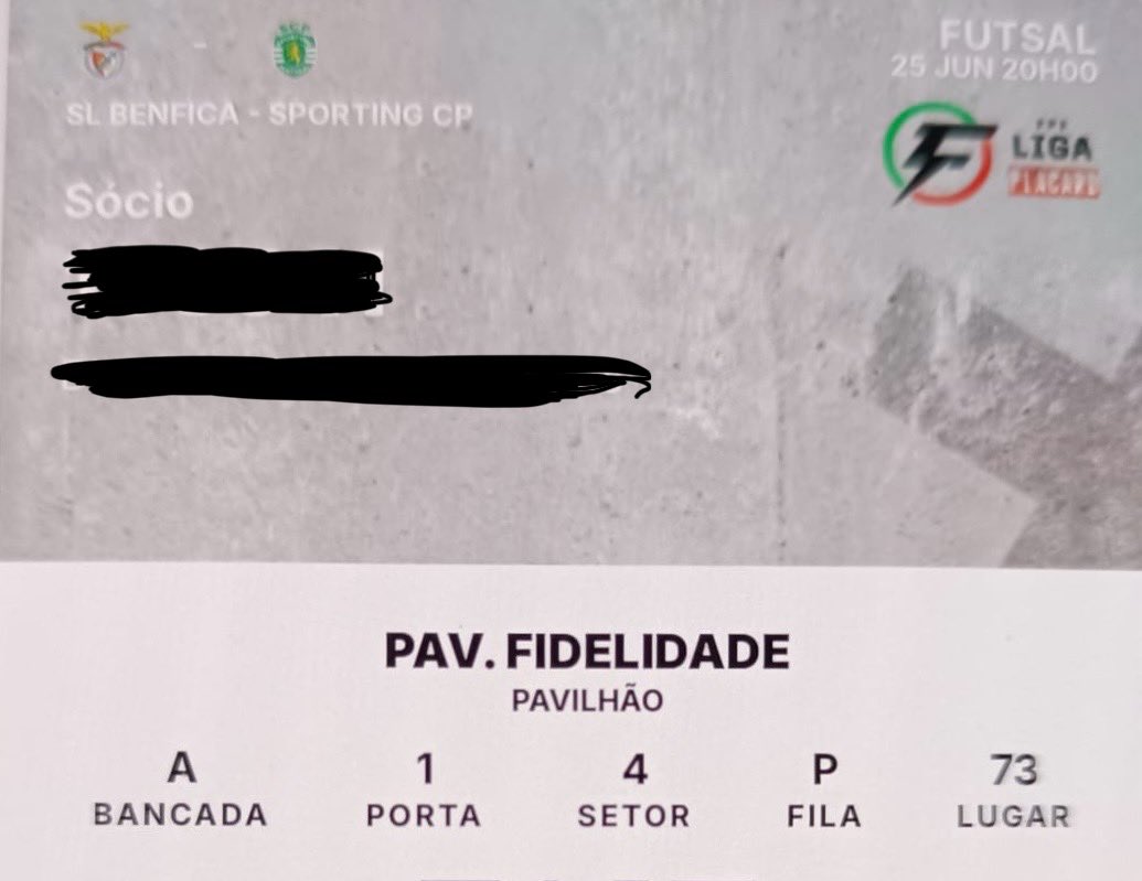 diogo_ramos05's tweet image. Benfica - Sporting (futsal)
Vendo 2 bilhetes
Bancada A
Mais inf 📥
#zerolugaresvazios #bilhetesfutsal #bilhetesbenfica #bilhetessporting