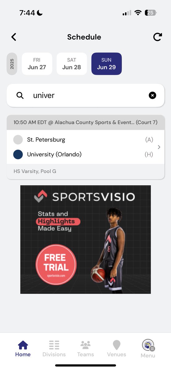 Week 2 schedule at FABC Showcase