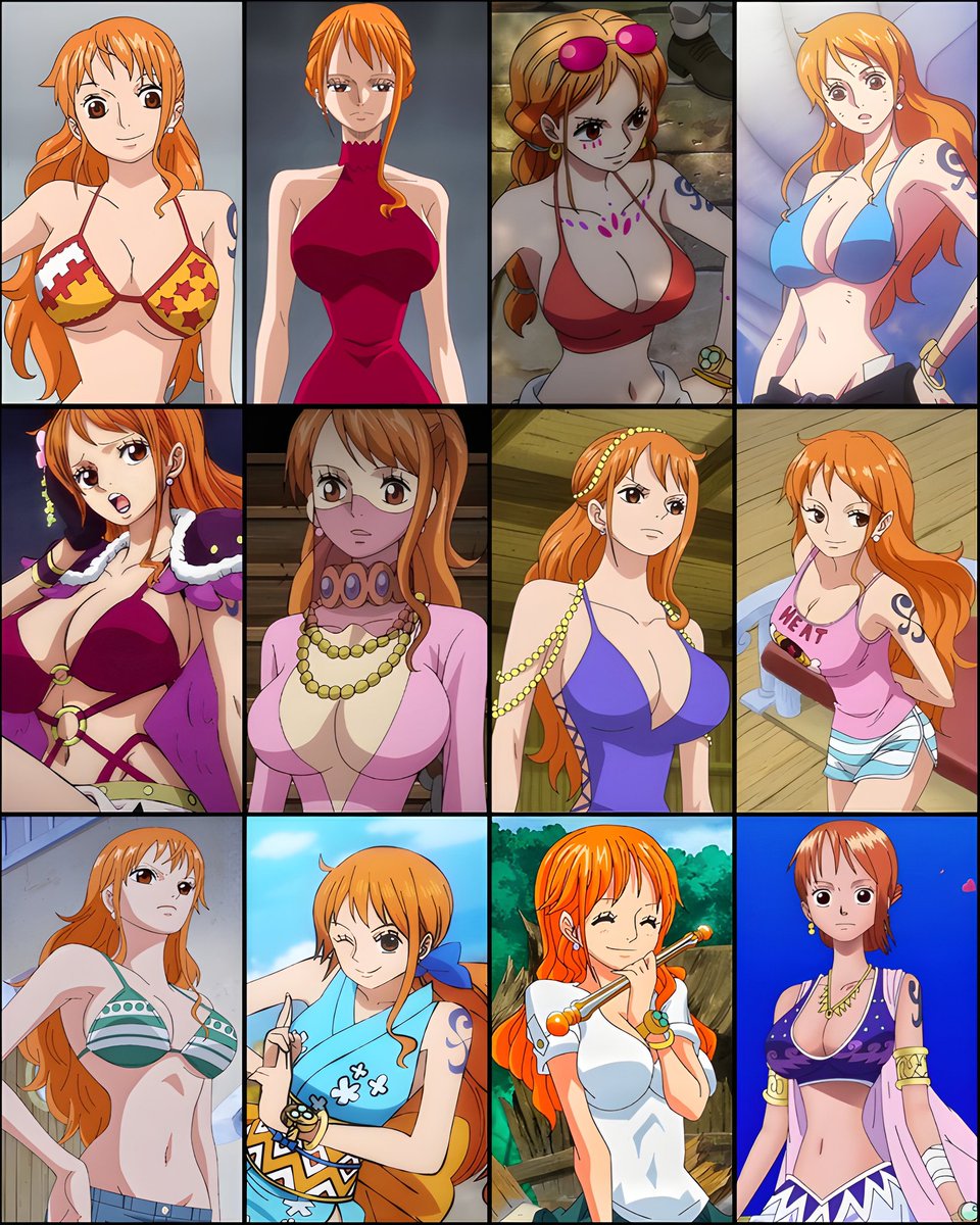 moha_sann's tweet photo. Nami is the best written female character in the series AND SHE IS HOT. https://t.co/W999ujNZQH