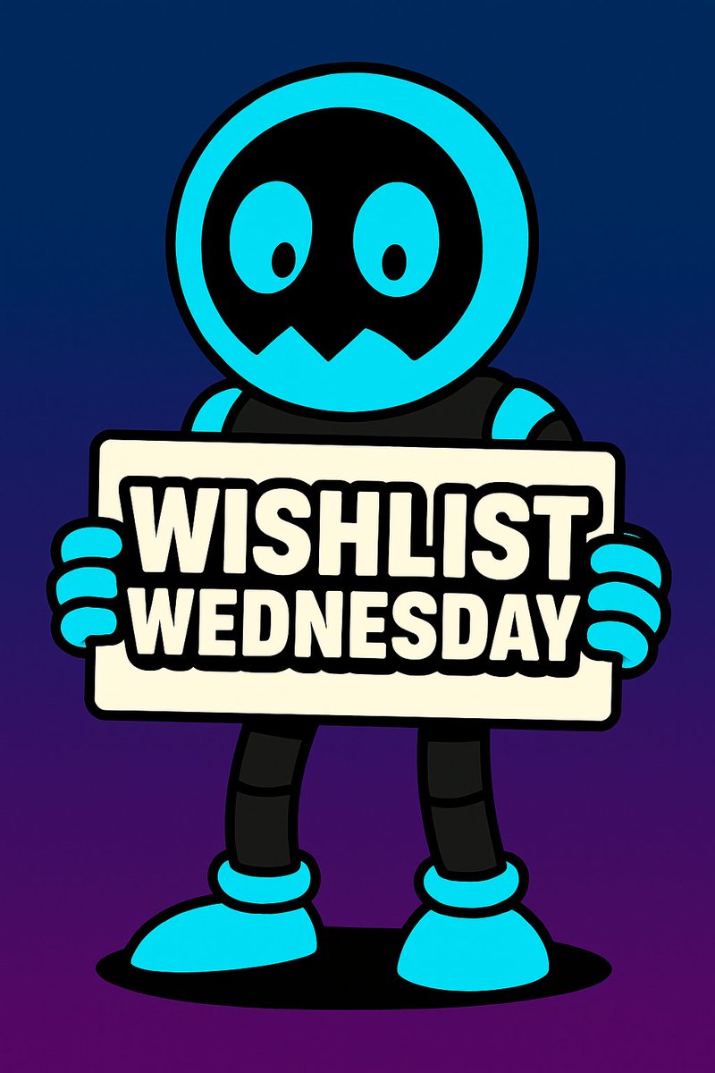👀 Bitzo’s back with a reminder…
It’s #WishlistWednesday — the perfect time to show off your indie game!
Drop a link and let us check it out 💙🕹️
