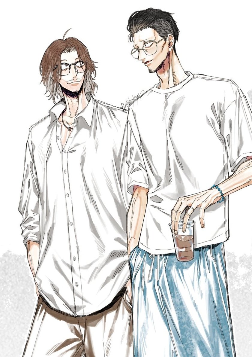 眼鏡多め👓 #絵柄が好みって人がいればいいなぁ 