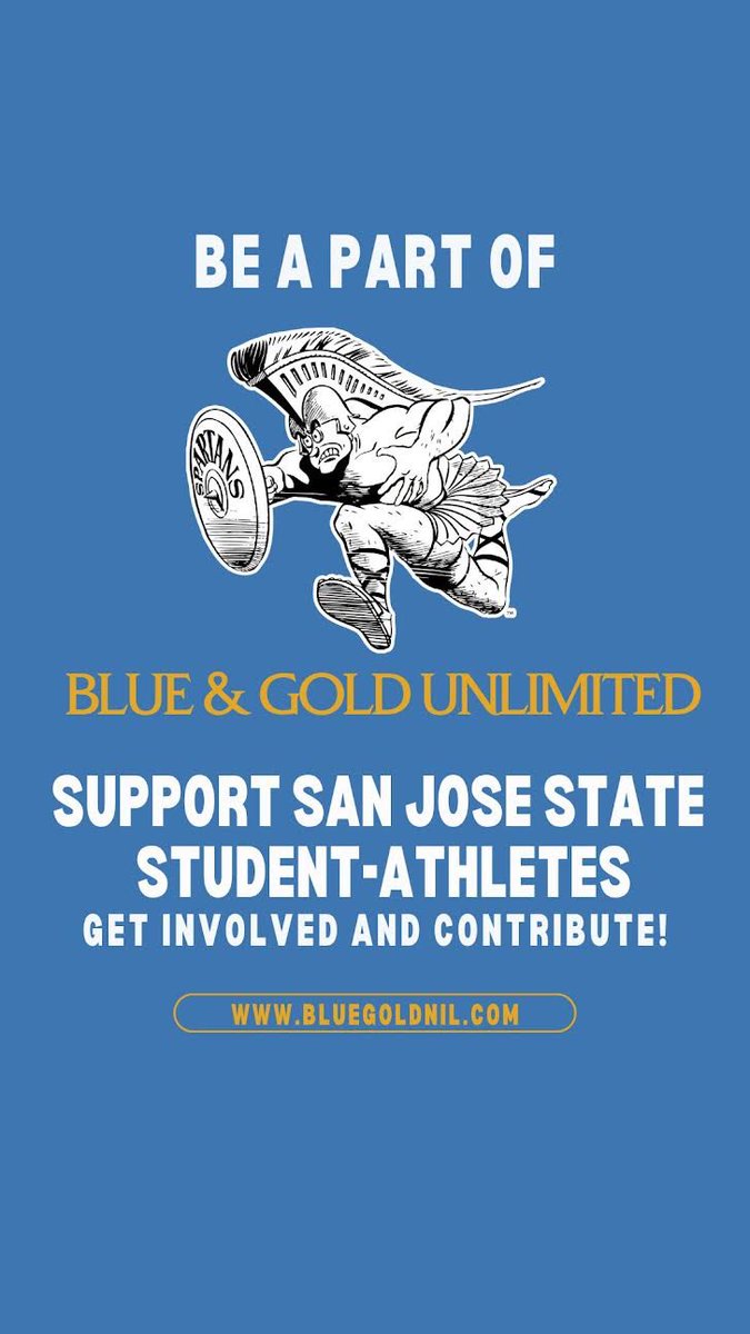 Melvin Bell (@_melvinbell_) on Twitter photo BIG THANKS to bluegoldnil.com Proud To Be A Spartan! <a href="/BlueGoldNIL/">Blue & Gold Unlimited</a> <a href="/SanJoseStateMBB/">San Jose State Men’s Basketball</a> BIG THANKS to bluegoldnil.com Proud To Be A Spartan! <a href="/BlueGoldNIL/">Blue & Gold Unlimited</a> <a href="/SanJoseStateMBB/">San Jose State Men’s Basketball</a>