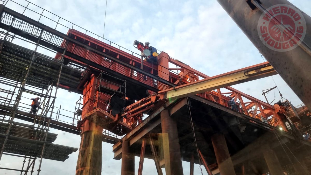 Esta es la prueba concreta que la IMPROCEDENCIA de la SUSPENSIÓN PERFECTA DE LABORES tiene fundamento legal y en la realidad. #Shougang viene instala "Guntry" temporal reparado en el Perú. Continuar afectando #DerechosFundamentales de los trabajadores es ilegal. <a href="/SunafilPeru/">SUNAFIL PERÚ 🔎</a>